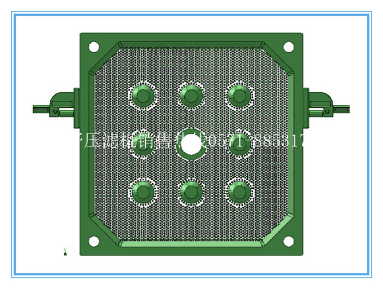 压滤机各种规格的滤板尺寸